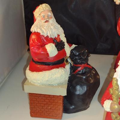 Collection of Santa Figurines (Set #4)