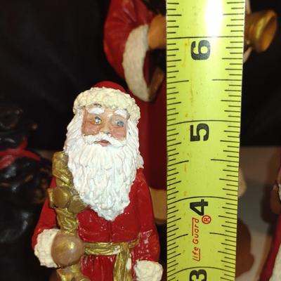 Collection of Santa Figurines (Set #4)