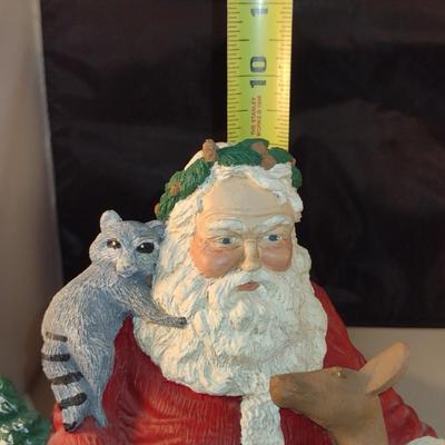 Pair of Santa Figurines (Set #5)