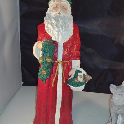 Pair of Santa Figurines (Set #6)