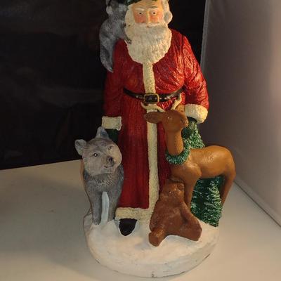 Pair of Santa Figurines (Set #6)