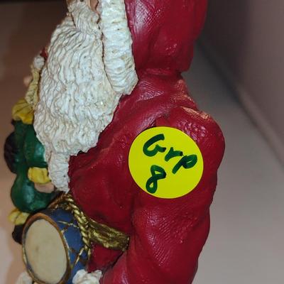 Collection of Santa Figurines (Set #8)