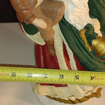 Santa with Child Figurine- Approx 14 1/2" Tall