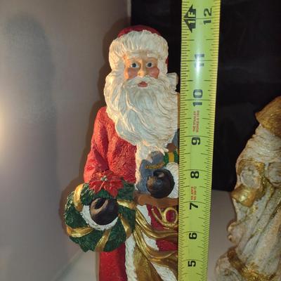 Collection of Santa Figurines (Set #9)