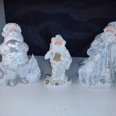 Collection of Santa Figurines (Set #10)