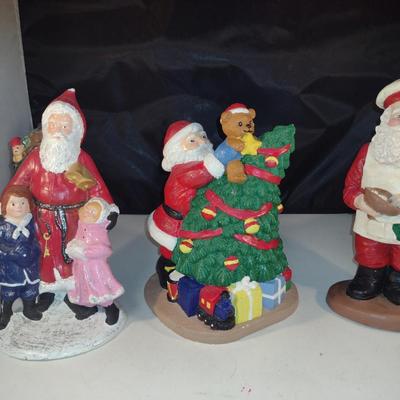 Collection of Santa Figurines (Set #12)
