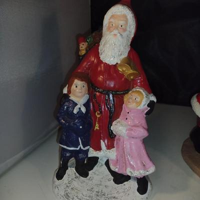 Collection of Santa Figurines (Set #12)