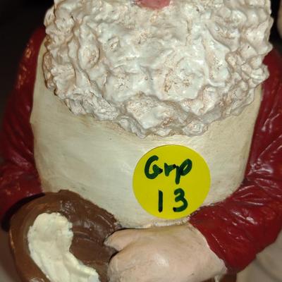 Collection of Santa Figurines (Set #13)