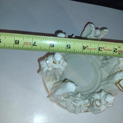 Nativity Design Candle Holder- Approx 6 1/2" in Diameter