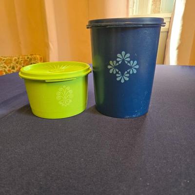 2 Tupperware Canisters