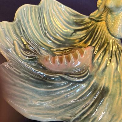 Vintage Hull Mermaid & Shell Ashtray
