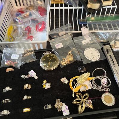 Stain Glass, Jewelry, Belts & Buckles & Misc