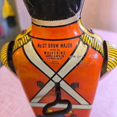 Wolverine Drum Major Tin Toy