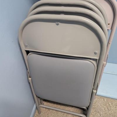 8 - Padded Folding Chairs