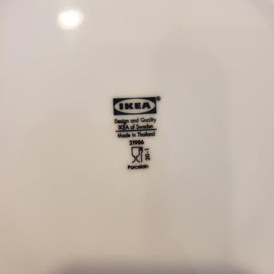 White Ikea and Gibson Dishes (K-KD)