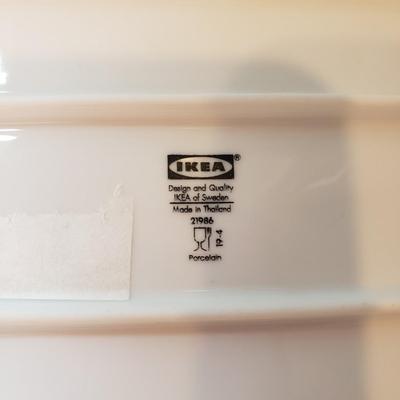 White Ikea and Gibson Dishes (K-KD)