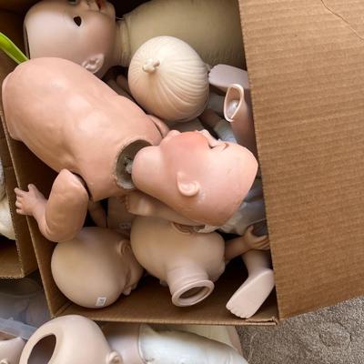 Doll parts and hair