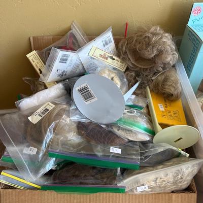 Doll parts and hair