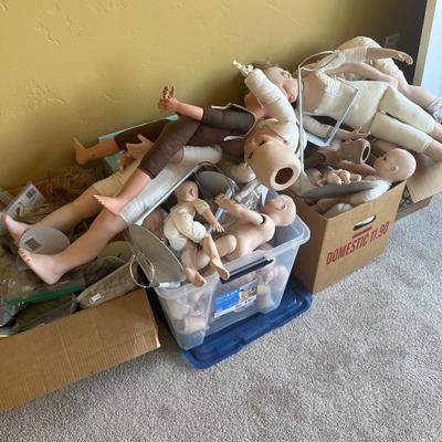 Doll parts and hair