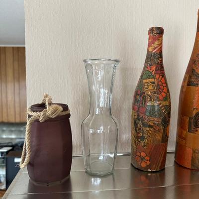 MISCELLANEOUS GLASS POTS AND MORE