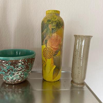 MISCELLANEOUS GLASS POTS AND MORE