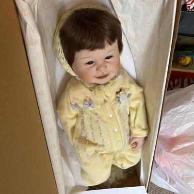 Train parts, dolls, puzzles and clothes for dolls