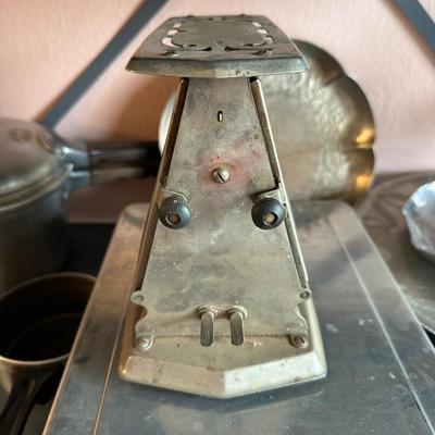 VINTAGE TOASTER, PRESTO COOK MASTER COOKER, 2 TIER SERVING TRAY AND MORE