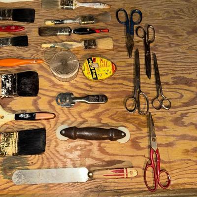 PAINTBRUSHES, HARDWARE AND MORE