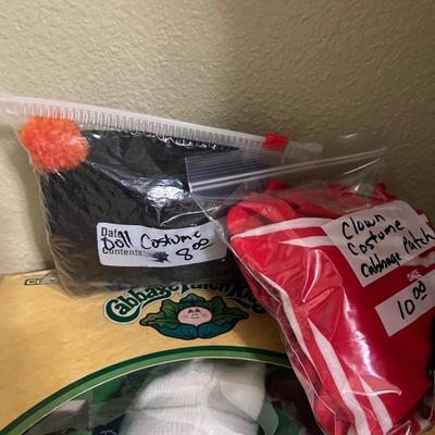 Cabbage patch dolls and clothes