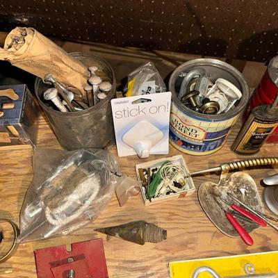 MISCELLANEOUS HARDWARE, PAINTBRUSHES AND MORE