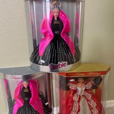 Holiday Barbie’s