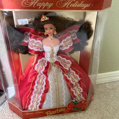 Holiday Barbie’s