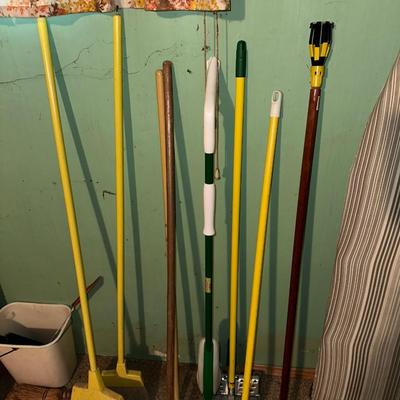 FLOOR CLEANING, IRONING BOARD AND MORE