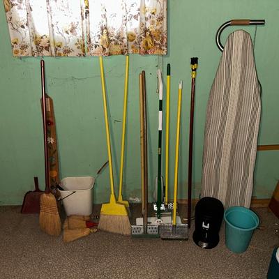FLOOR CLEANING, IRONING BOARD AND MORE