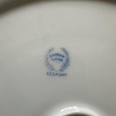 VARIETY OF CHINA PLATES BY RHINE, BAVARIAN CHINA, GERMANY AND AUSTRIA