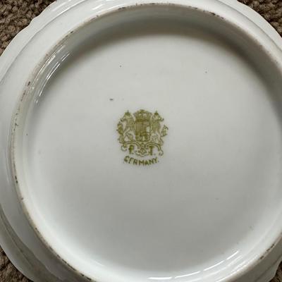 VARIETY OF CHINA PLATES BY RHINE, BAVARIAN CHINA, GERMANY AND AUSTRIA
