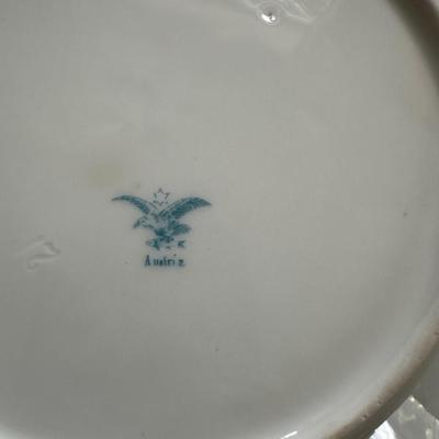 VARIETY OF CHINA PLATES BY RHINE, BAVARIAN CHINA, GERMANY AND AUSTRIA