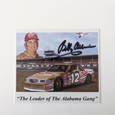 Bobby Allison signed photo