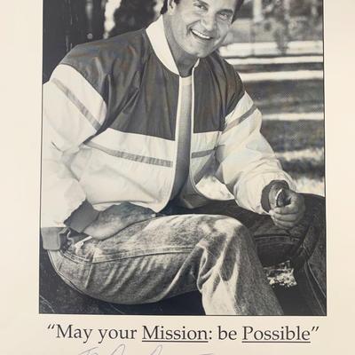 Peter Lupus Jr. signed photo