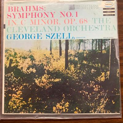 Brahms Symphony No. 1 Album – Brahms, George Szell, The Cleveland Orchestra