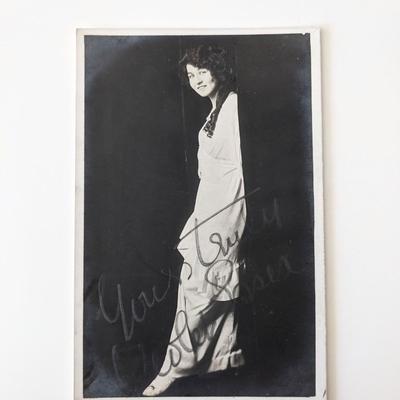 Violet Essex signed photo