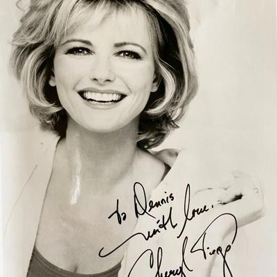 Cheryl Tiegs signed photo
