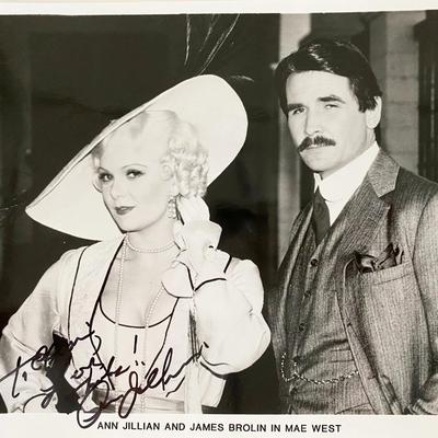 Ann Jillian signed photo