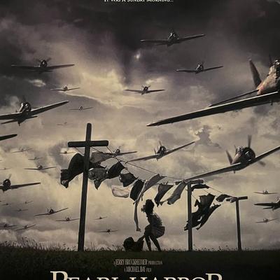 Pearl Harbor 2001 original double-sided movie poster
