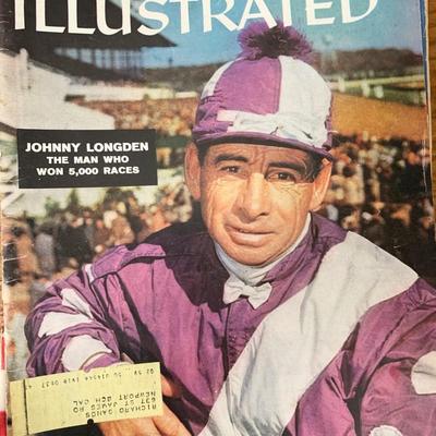 Sports Illustrated Magazine 1959 Johnny Longden Issues