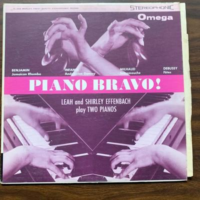 Leah Effenbach And Shirley Effenbach ‎– Piano Bravo! Album