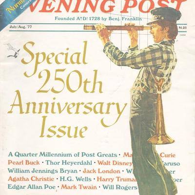 250th Saturday Evening Post July/Aug 1977
