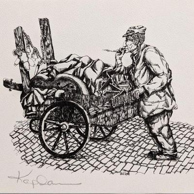 David Kaplan Signed Print
