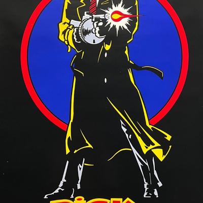 Dick Tracy 1990 original double-sided movie poster