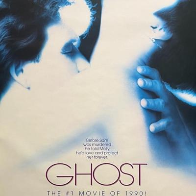 Ghost 1990 original teaser movie poster